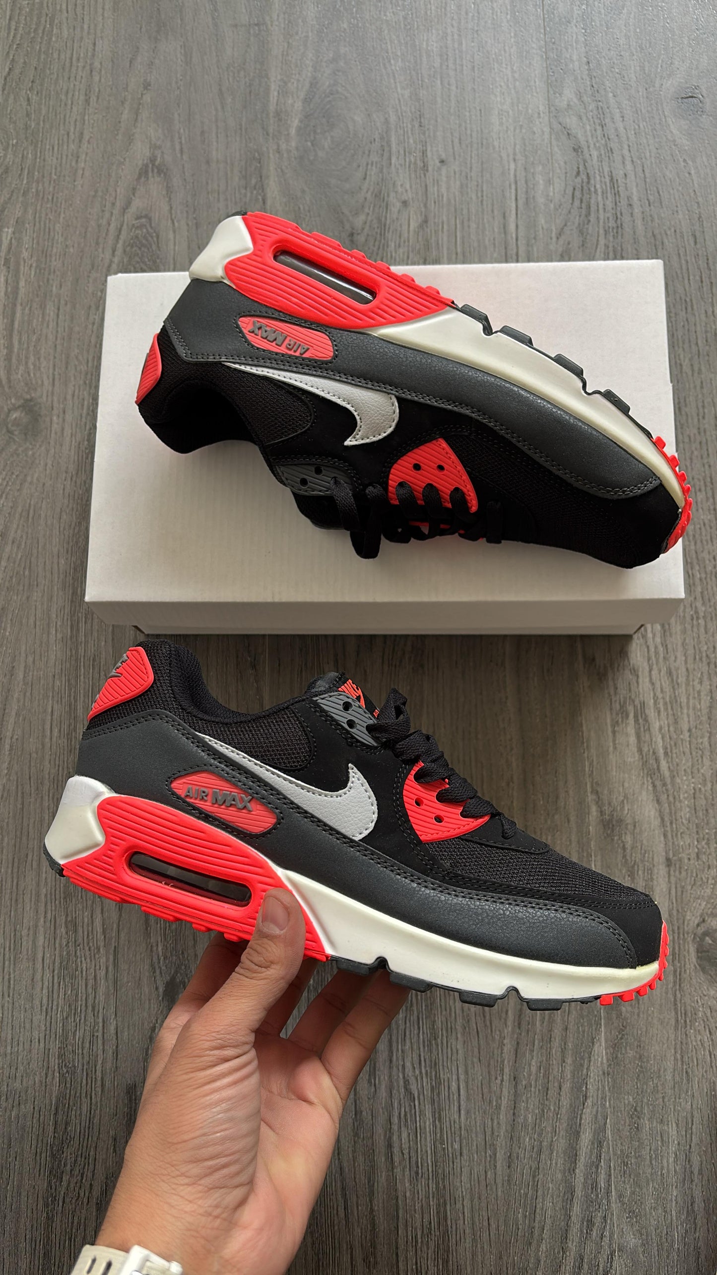 Air Max 90 Anthracite Mystic Red